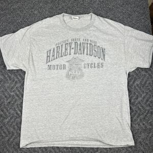 Harley Davidson T Shirt Men’s XL Annapolis Maryland Gray Biker Police